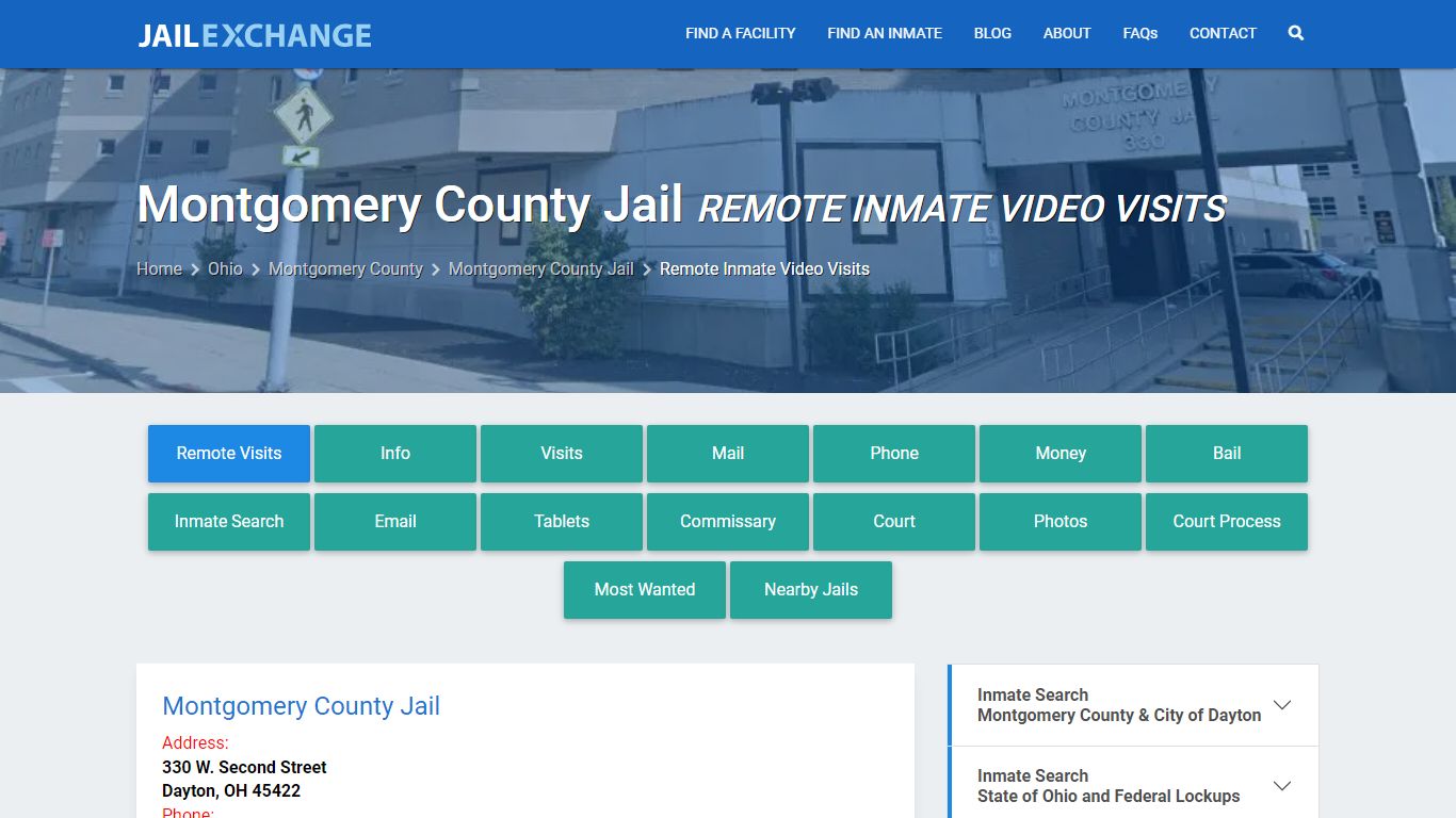 Video Visitation - Montgomery County Jail, OH - Jail Exchange